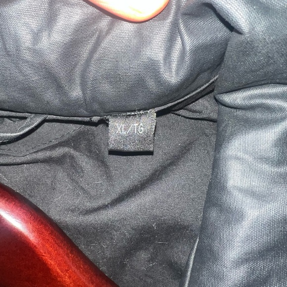 NWOT Men’s Rogue Faux Leather Motorcycle Jacket Black XL - Picture 9 of 9